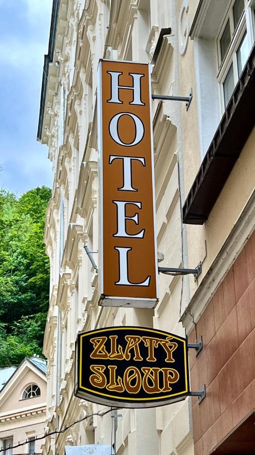 Hotel Zlaty Sloup Karlovy Vary Exterior foto