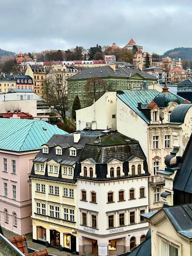 Hotel Zlaty Sloup Karlovy Vary Exterior foto